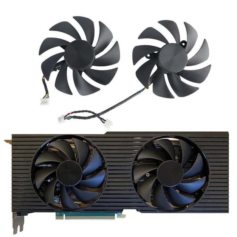 inRobert PLA09215B12H Graphics Card Fan Replacement for OEM Dell RTX 3060 3070 3080 3090 Video Card Cooling Fan Replace (Fan-AB) - Image 2